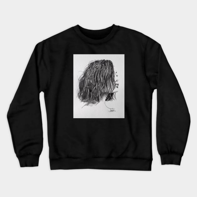 Matter of fact Crewneck Sweatshirt by Loui Jover 